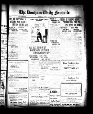 The Bonham Daily Favorite (Bonham, Tex.), Vol. 25, No. 208, Ed. 1 Thursday, March 8, 1923