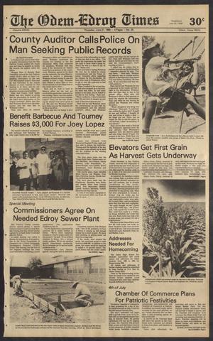 The Odem-Edroy Times (Odem, Tex.), Vol. 41, No. 25, Ed. 1 Thursday, June 21, 1990
