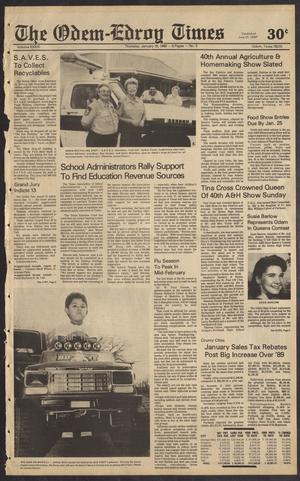 The Odem-Edroy Times (Odem, Tex.), Vol. 41, No. 3, Ed. 1 Thursday, January 18, 1990