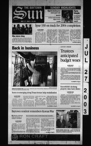 The Baytown Sun (Baytown, Tex.), Vol. 81, No. 244, Ed. 1 Sunday, July 27, 2003