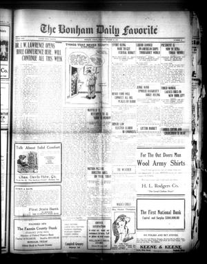 The Bonham Daily Favorite (Bonham, Tex.), Vol. 25, No. 91, Ed. 1 Monday, October 23, 1922