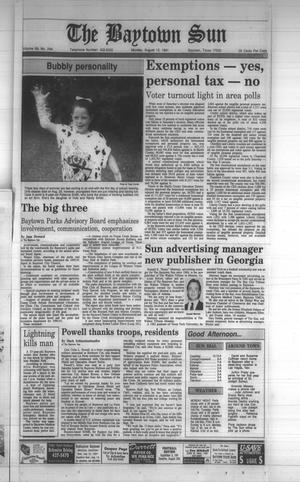The Baytown Sun (Baytown, Tex.), Vol. 69, No. 244, Ed. 1 Monday, August 12, 1991