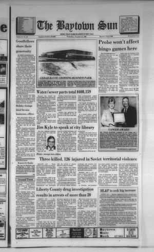 The Baytown Sun (Baytown, Tex.), Vol. 67, No. 20, Ed. 1 Wednesday, November 23, 1988