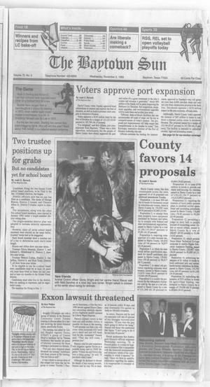 The Baytown Sun (Baytown, Tex.), Vol. 72, No. 3, Ed. 1 Wednesday, November 3, 1993