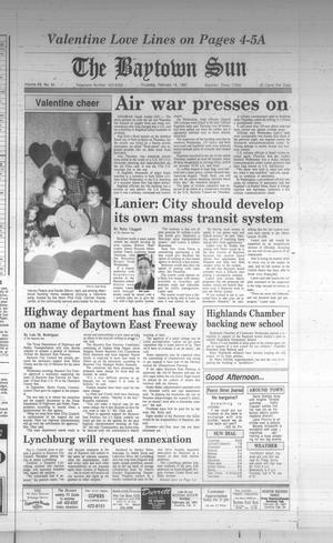 The Baytown Sun (Baytown, Tex.), Vol. 69, No. 91, Ed. 1 Thursday, February 14, 1991