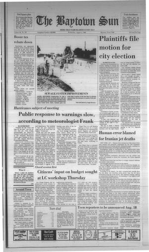 The Baytown Sun (Baytown, Tex.), Vol. 66, No. 237, Ed. 1 Wednesday, August 3, 1988
