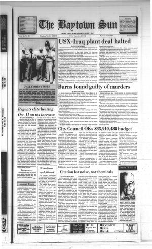 The Baytown Sun (Baytown, Tex.), Vol. 66, No. 281, Ed. 1 Friday, September 23, 1988
