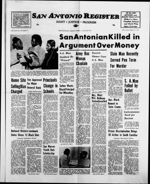 San Antonio Register (San Antonio, Tex.), Vol. 44, No. 5, Ed. 1 Friday, July 19, 1974