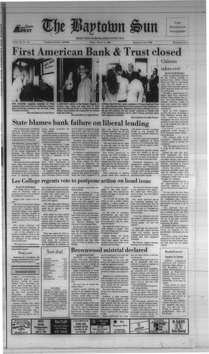 The Baytown Sun (Baytown, Tex.), Vol. 66, No. 113, Ed. 1 Friday, March 11, 1988