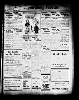 The Bonham Daily Favorite (Bonham, Tex.), Vol. 25, No. 178, Ed. 1 Thursday, February 1, 1923