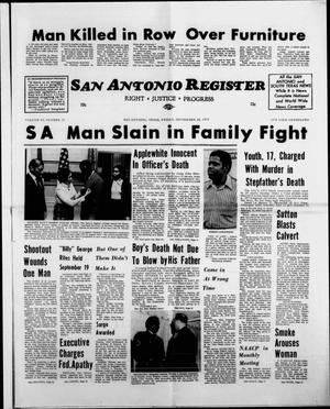 San Antonio Register (San Antonio, Tex.), Vol. 43, No. 15, Ed. 1 Friday, September 28, 1973