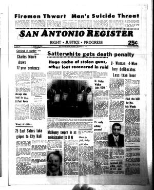 Primary view of object titled 'San Antonio Register (San Antonio, Tex.), Vol. 48, No. 25, Ed. 1 Thursday, September 27, 1979'.