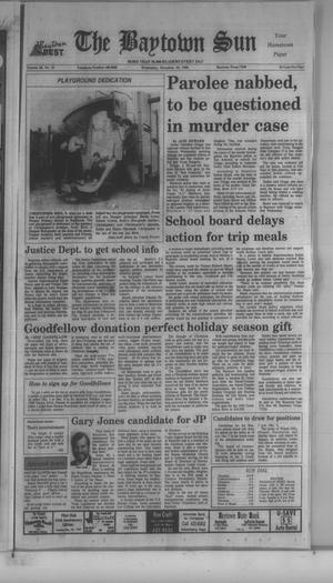 The Baytown Sun (Baytown, Tex.), Vol. 68, No. 25, Ed. 1 Wednesday, November 29, 1989