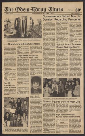 The Odem-Edroy Times (Odem, Tex.), Vol. 40, No. 50, Ed. 1 Thursday, December 14, 1989