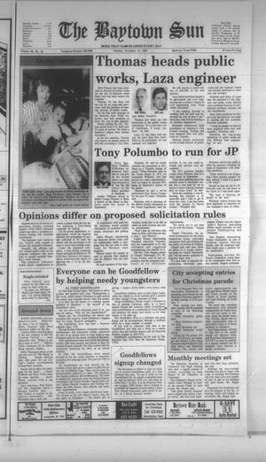 The Baytown Sun (Baytown, Tex.), Vol. 68, No. 18, Ed. 1 Tuesday, November 21, 1989
