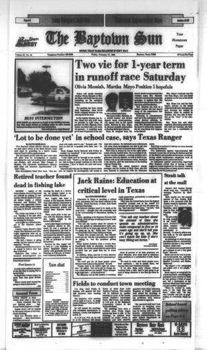 Primary view of object titled 'The Baytown Sun (Baytown, Tex.), Vol. 67, No. 94, Ed. 1 Friday, February 17, 1989'.