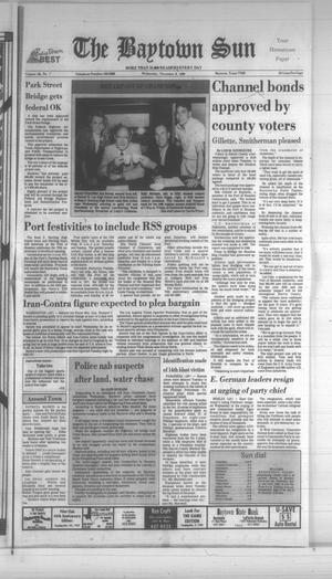 The Baytown Sun (Baytown, Tex.), Vol. 68, No. 7, Ed. 1 Wednesday, November 8, 1989