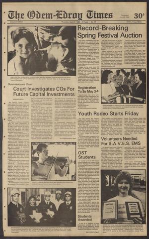 The Odem-Edroy Times (Odem, Tex.), Vol. 40, No. 17, Ed. 1 Thursday, April 27, 1989