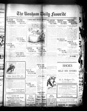 The Bonham Daily Favorite (Bonham, Tex.), Vol. 25, No. 85, Ed. 1 Monday, October 16, 1922