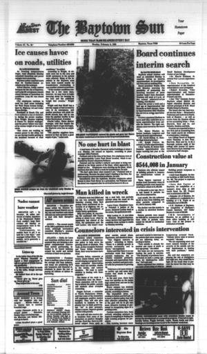 The Baytown Sun (Baytown, Tex.), Vol. 67, No. 84, Ed. 1 Monday, February 6, 1989