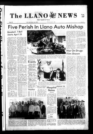 Primary view of object titled 'The Llano News (Llano, Tex.), Vol. 92, No. 25, Ed. 1 Thursday, April 21, 1983'.
