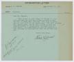 Letter: [Letter from T. L. James to I. H. Kempner, October 12, 1948]