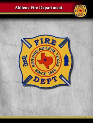 Primary view of object titled 'Abilene Fire Department Legacy Album'.
