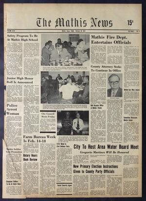The Mathis News (Mathis, Tex.), Vol. 48, No. 6, Ed. 1 Thursday, February 10, 1972