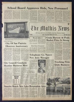 Primary view of object titled 'The Mathis News (Mathis, Tex.), Vol. 50, No. 29, Ed. 1 Thursday, July 19, 1973'.