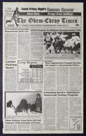The Odem-Edroy Times (Odem, Tex.), Vol. 43, No. 36, Ed. 1 Thursday, September 7, 1995