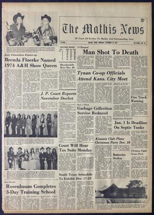 The Mathis News (Mathis, Tex.), Vol. 50, No. 50, Ed. 1 Thursday, December 13, 1973