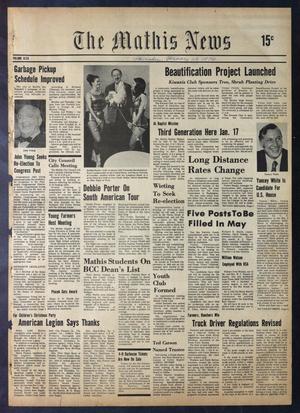 The Mathis News (Mathis, Tex.), Vol. 48, No. [2], Ed. 1 Thursday, January 13, 1972