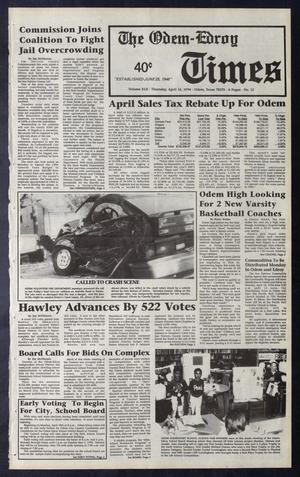 The Odem-Edroy Times (Odem, Tex.), Vol. 42, No. 15, Ed. 1 Thursday, April 14, 1994