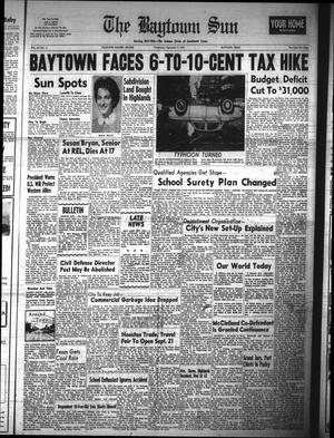Primary view of object titled 'The Baytown Sun (Baytown, Tex.), Vol. 44, No. 11, Ed. 1 Wednesday, September 5, 1962'.