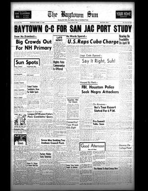 The Baytown Sun (Baytown, Tex.), Vol. 40, No. 190, Ed. 1 Tuesday, March 8, 1960