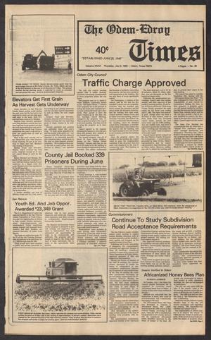 The Odem-Edroy Times (Odem, Tex.), Vol. 40, No. 28, Ed. 1 Thursday, July 9, 1992