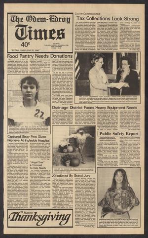 The Odem-Edroy Times (Odem, Tex.), Vol. 41, No. 47, Ed. 1 Thursday, November 25, 1993