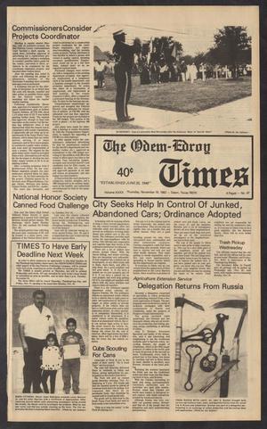 The Odem-Edroy Times (Odem, Tex.), Vol. 40, No. 47, Ed. 1 Thursday, November 19, 1992