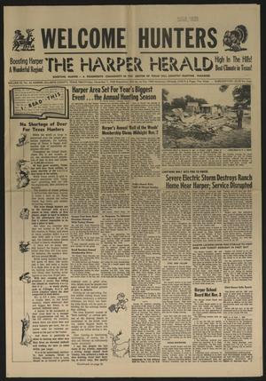 The Harper Herald (Harper, Tex.), Vol. 53, No. 45, Ed. 1 Friday, November 7, 1969