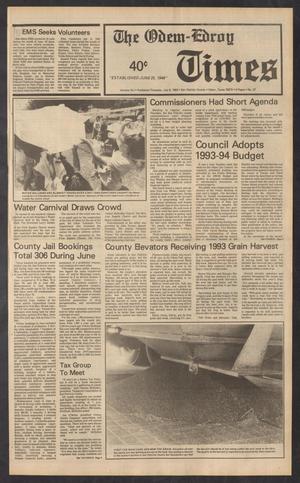 The Odem-Edroy Times (Odem, Tex.), Vol. 41, No. 27, Ed. 1 Thursday, July 8, 1993