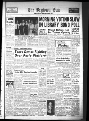 The Baytown Sun (Baytown, Tex.), Vol. 41, No. 25, Ed. 1 Tuesday, September 20, 1960