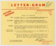 Primary view of [Letter-Gram from Texas Manufacturers Association, February 23, 1953]