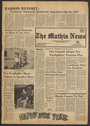 The Mathis News (Mathis, Tex.), Vol. 54, No. 52, Ed. 1 Thursday, December 29, 1977