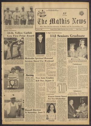Primary view of object titled 'The Mathis News (Mathis, Tex.), Vol. 53, No. 23, Ed. 1 Thursday, June 3, 1976'.