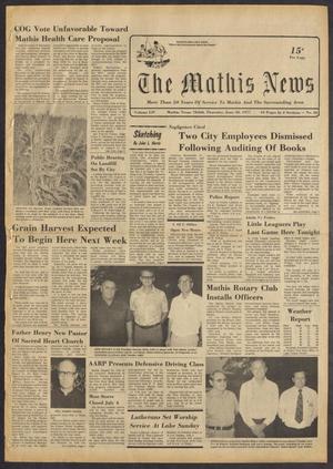 The Mathis News (Mathis, Tex.), Vol. 54, No. 26, Ed. 1 Thursday, June 30, 1977