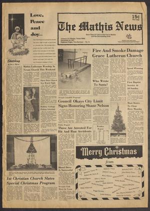 The Mathis News (Mathis, Tex.), Vol. 54, No. 51, Ed. 1 Thursday, December 22, 1977