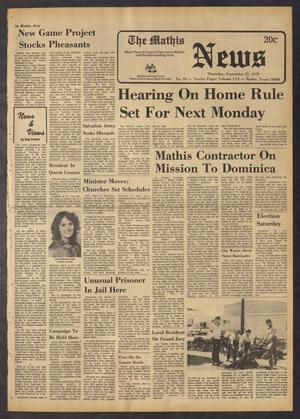 The Mathis News (Mathis, Tex.), Vol. 56, No. 39, Ed. 1 Thursday, September 27, 1979