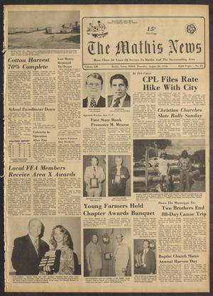 Primary view of object titled 'The Mathis News (Mathis, Tex.), Vol. 53, No. 35, Ed. 1 Thursday, August 26, 1976'.