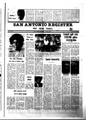 San Antonio Register (San Antonio, Tex.), Vol. 51, No. 18, Ed. 1 Thursday, August 6, 1981