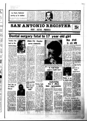 San Antonio Register (San Antonio, Tex.), Vol. 51, No. 9, Ed. 1 Thursday, June 4, 1981